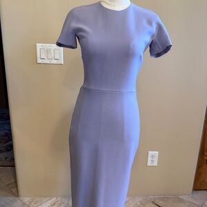 Victoria Beckham Lavender Midi Dress